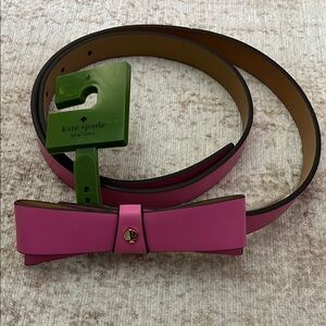 Kate Spade Pink Bow Belt